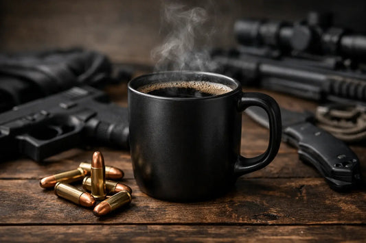 Coffee for Gun Enthusiasts That Hits Hard