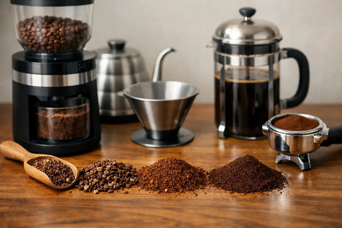How to Choose Coffee Grind Size for Every Brew